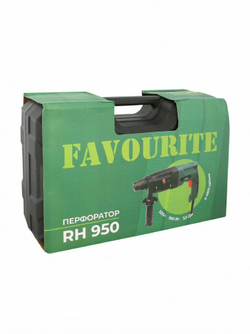 Перфоратор FAVOURITE RH-950 950Вт 3 реж SDS+, 3,2Дж 0-4500уд/мин 0-1100об/мин