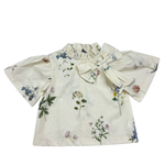 БЛУЗКА МОЛОЧНАЯ полевые цветы