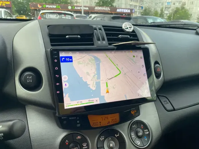 Магнитола для Toyota RAV4 3 2005-2012, Vanguard - FarCar S400-TS18 монитор 9.5" QLED на Android 14, CarPlay, 4G SIM-слот