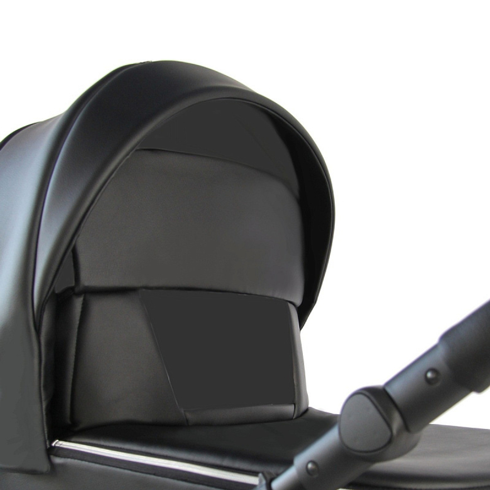 Детская коляска Sevillababy Tisso 2 в 1 черный экокожа