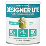 Designer Wellness, Lite Protein, низкокалорийный натуральный протеин, ванильный кекс, 9,03 унц. (256 г)