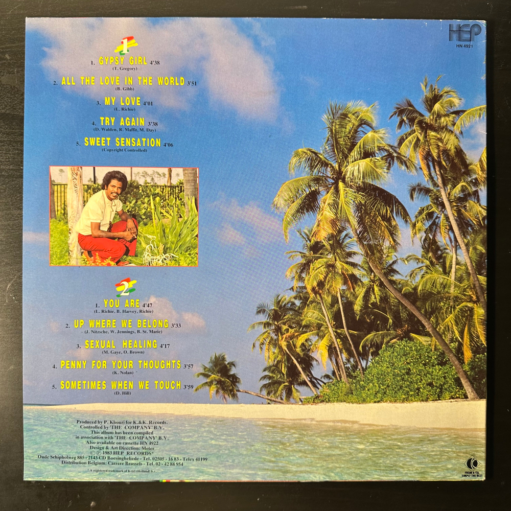 Eddie Lovette ‎– Hits On Reggae (Голландия 1983г.)