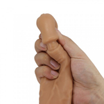 Реалистичная насадка на пенис Loinel (20 см) телесная