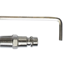 Пневмогайковерт ударный ''Twin Hammer''с реверсом и регулировкой усилия 1/2''(960Hм, 8500 об/мин,6.3bar,256 л/мин) Forsage F-4142