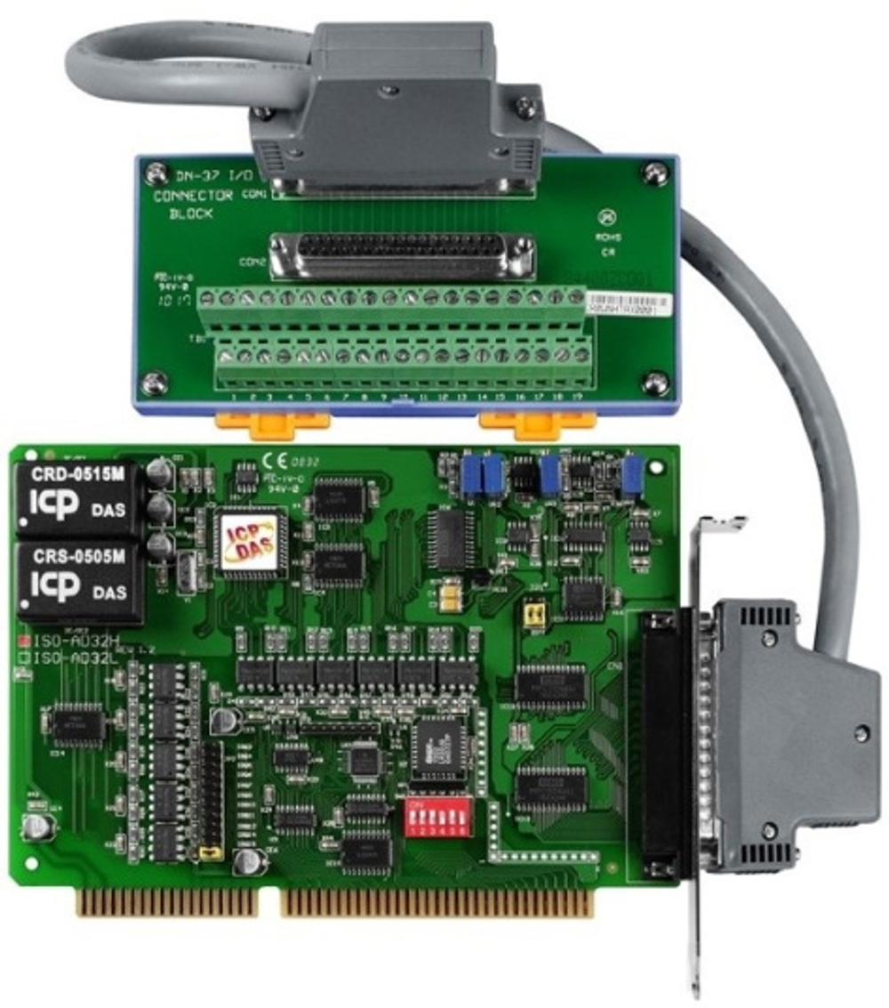 Плата ICP DAS ISO-AD32H/S