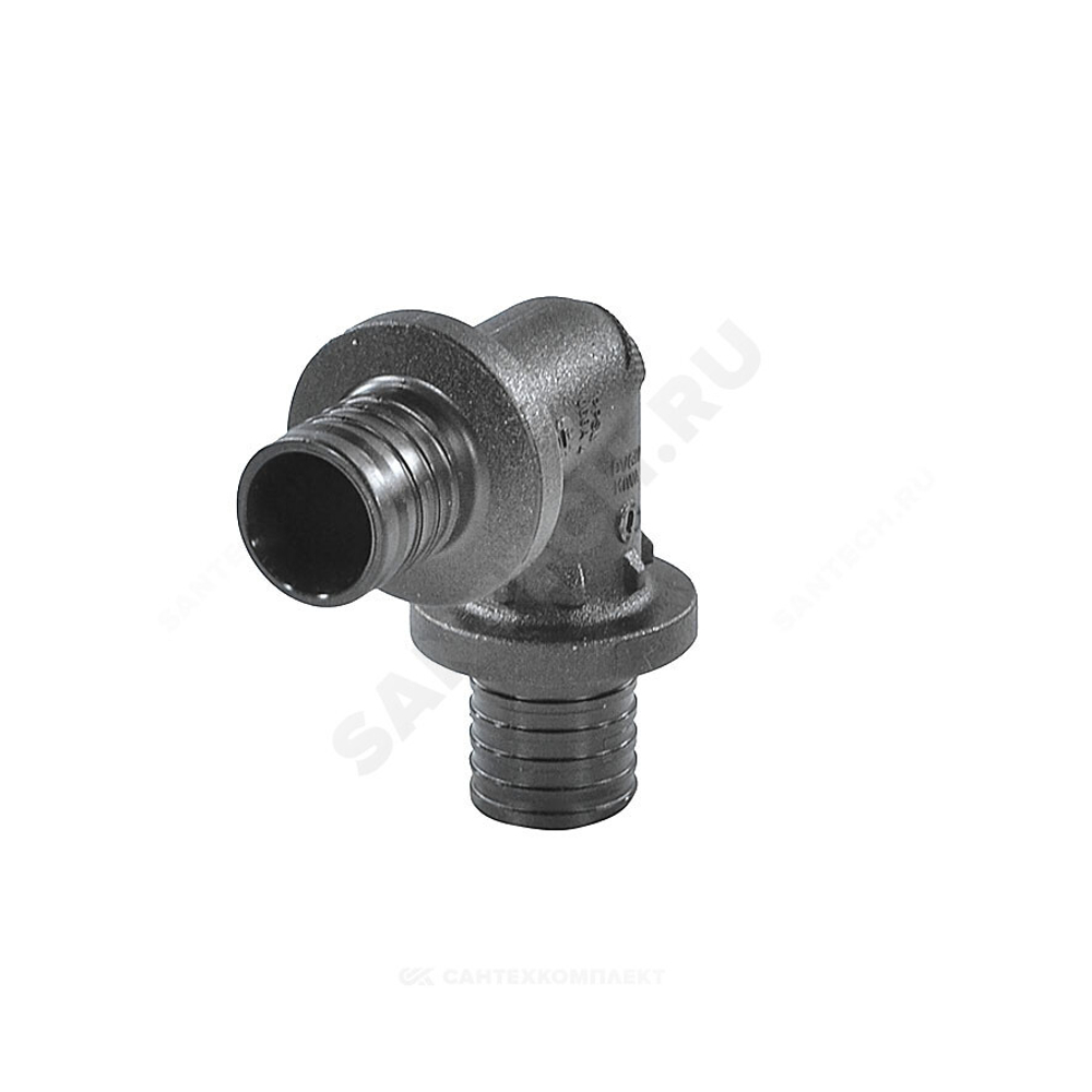 Угольник для PE-X труб аксиальный PPSU Дн 16х90гр RAUTITAN PX Rehau 11600211001