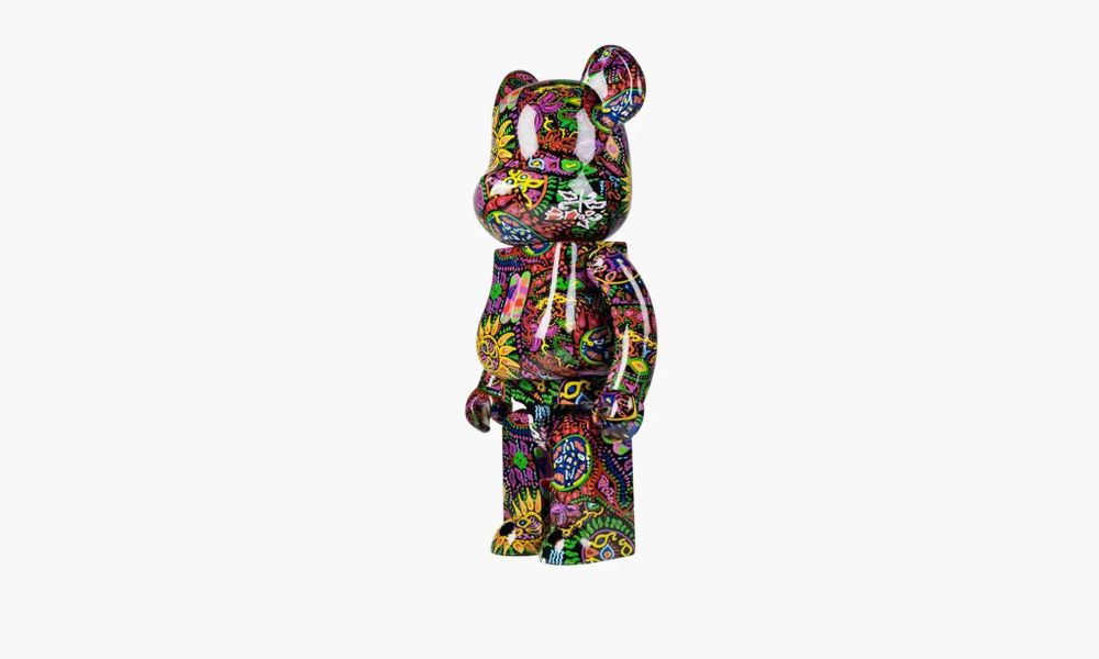 Bearbrick Psychedelic Paisley "1000%"