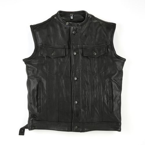 Waistcoat 2 Cuir Plain / Черный