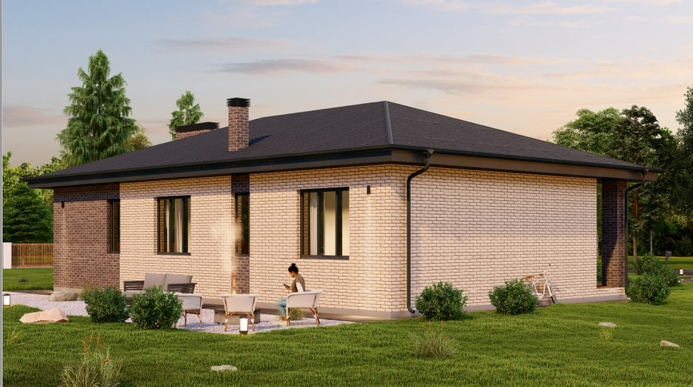 Проект Дома 115,1 кв. м К-53