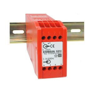 Преобразователь тока  128349  EMBSIN 101. Iвых=4-20мА. Iвх=0-5А. 220V AC  MBS AG