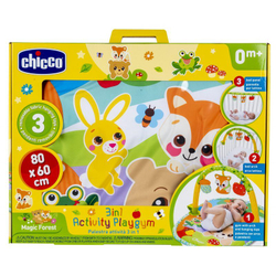 игровой развивающий коврик Chicco Magic Forest - 3 в 1 10471