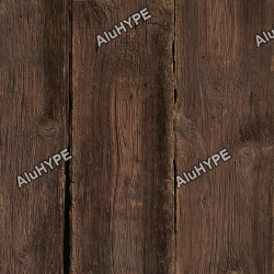 Алюминиевая композитная фасадная панель PlastCover 4/0,4 FR 1500×4000, цвет 817 Дуб Бордо AluHype