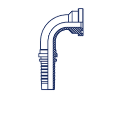 Фитинг DN 20 SFS 3/4 41.3 (90)