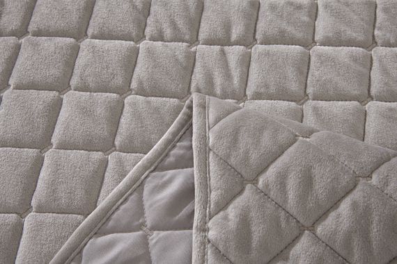 Натаниэль (св серый) Покрывало 160х220