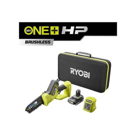 Бесщеточная цепная пила с шиной 15см Ryobi ONE+ 18В НР RY18PSX15A-120T 5133005899