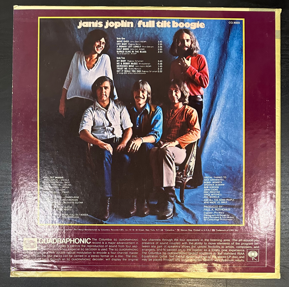 Janis Joplin- Pearl (США 1972г.)