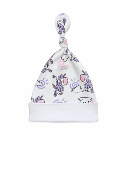 Шапочка-узелок Единорожки