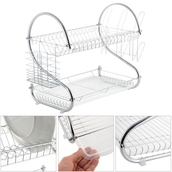 Сушилка для посуды двухъярусная Ofenbach NB 100405