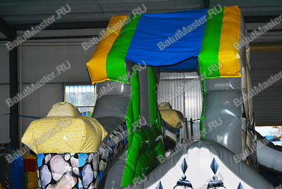 Коммерческий надувной батут "Терем" 9*6*4 м