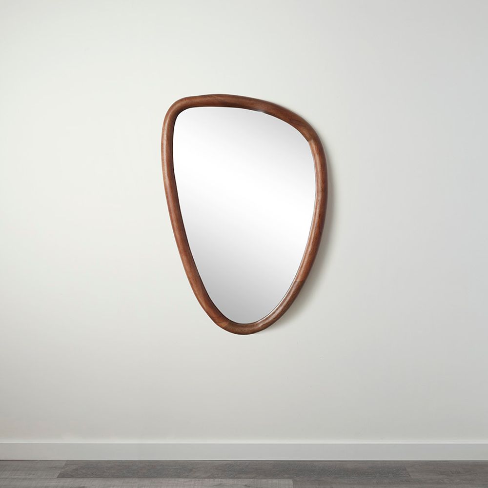 Зеркало настенное Torhill, 55х78 см, коричневое