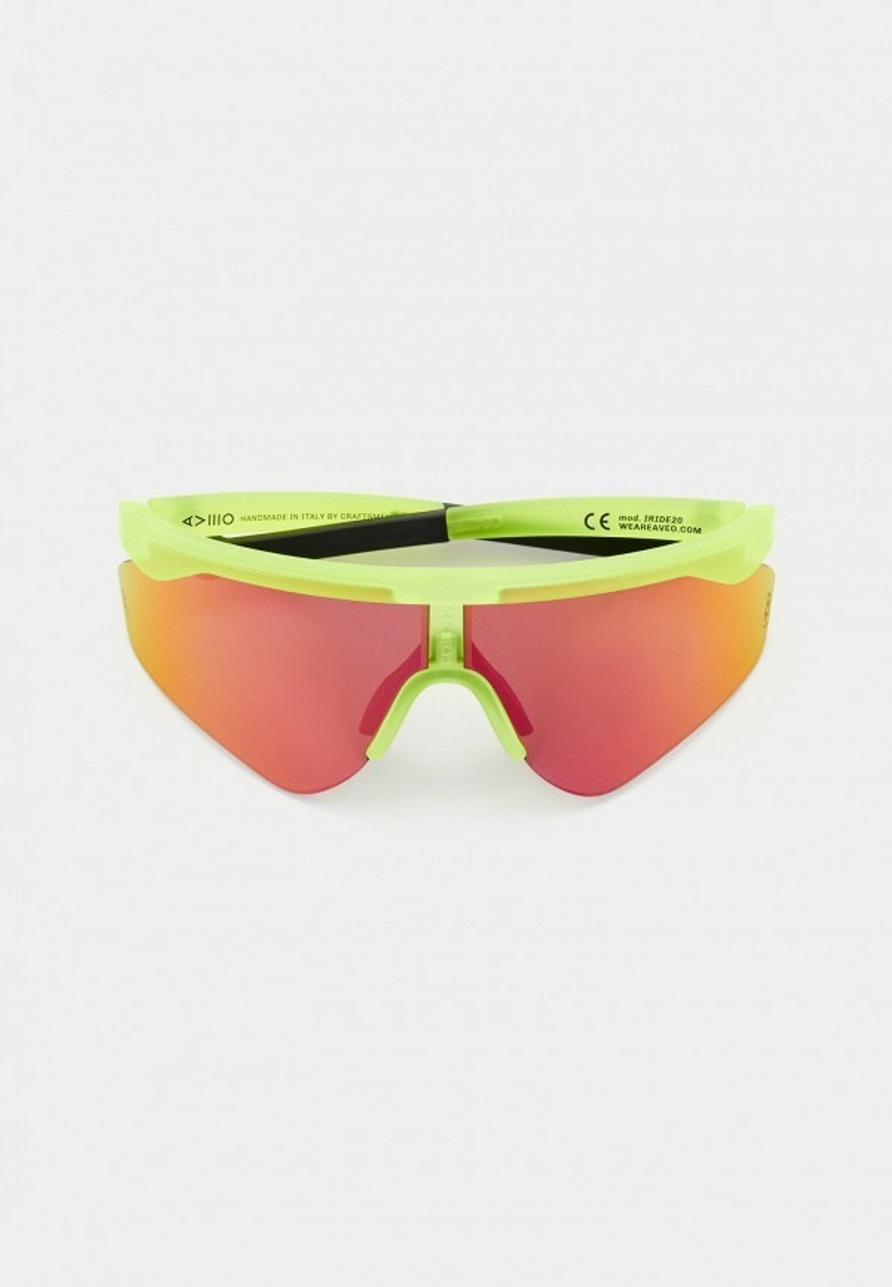 Спортивные очки AVEO Iride DUO / Fluo Yellow / Red Mirror Lens