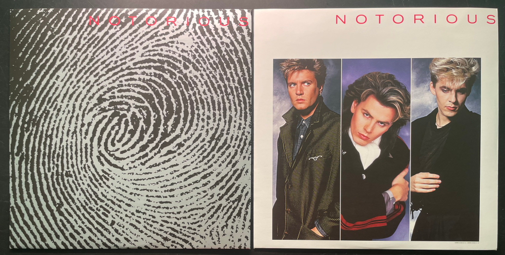 Duran Duran ‎– Notorious 2LP (Европа 2015г.)