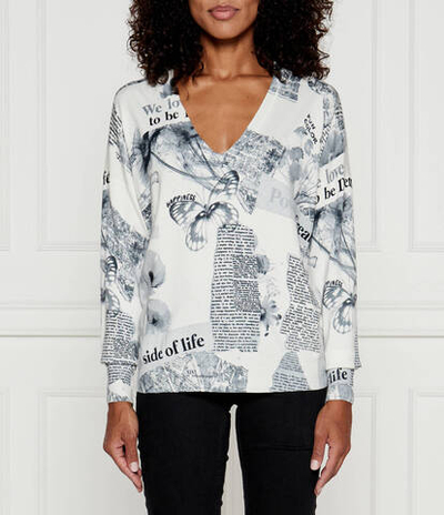 Свитер Desigual - белый(24WWJF61)