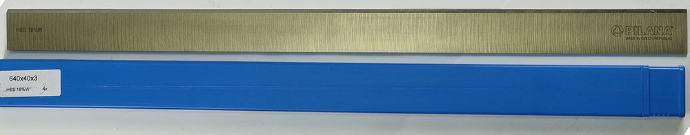 Нож строгальный "Pilana" HSS W18% 640х40х3 (шт.)