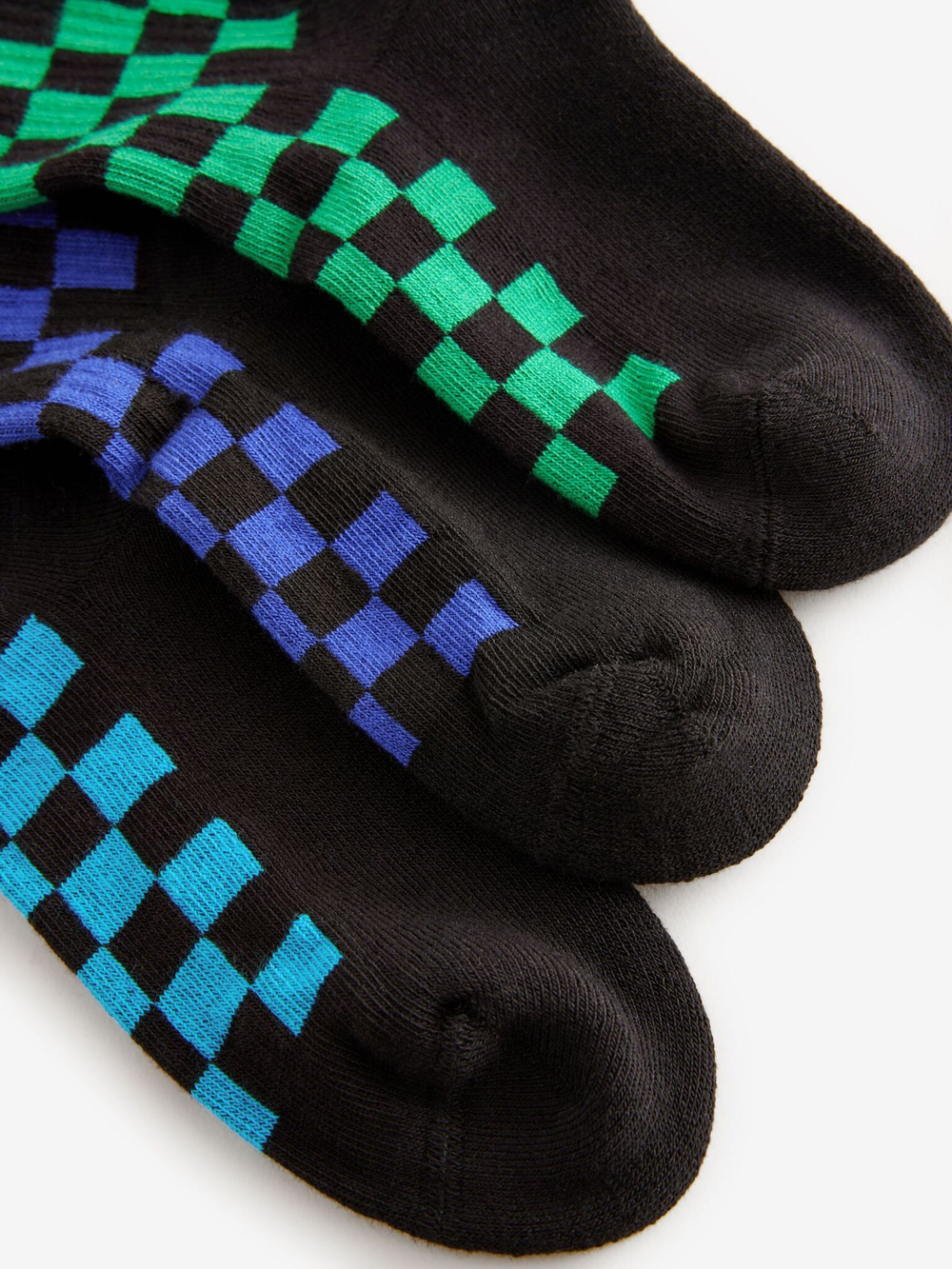 Носки хлопковые для мальчика Next E13-100, 3 шт., Черный