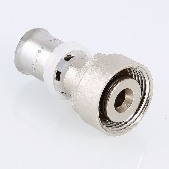 Пресс-фитинг с накидной гайкой под Евроконус