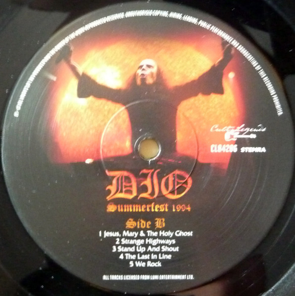 Dio / Summerfest 1994: Live Radio Broadcast (LP)