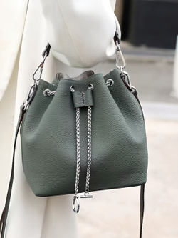 сумка женская натуральная кожа через плечо кросс боди маленькая