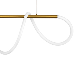 637083 Люстра CORINTO 40W LED 2850LM ЗОЛОТО 3000K IP20