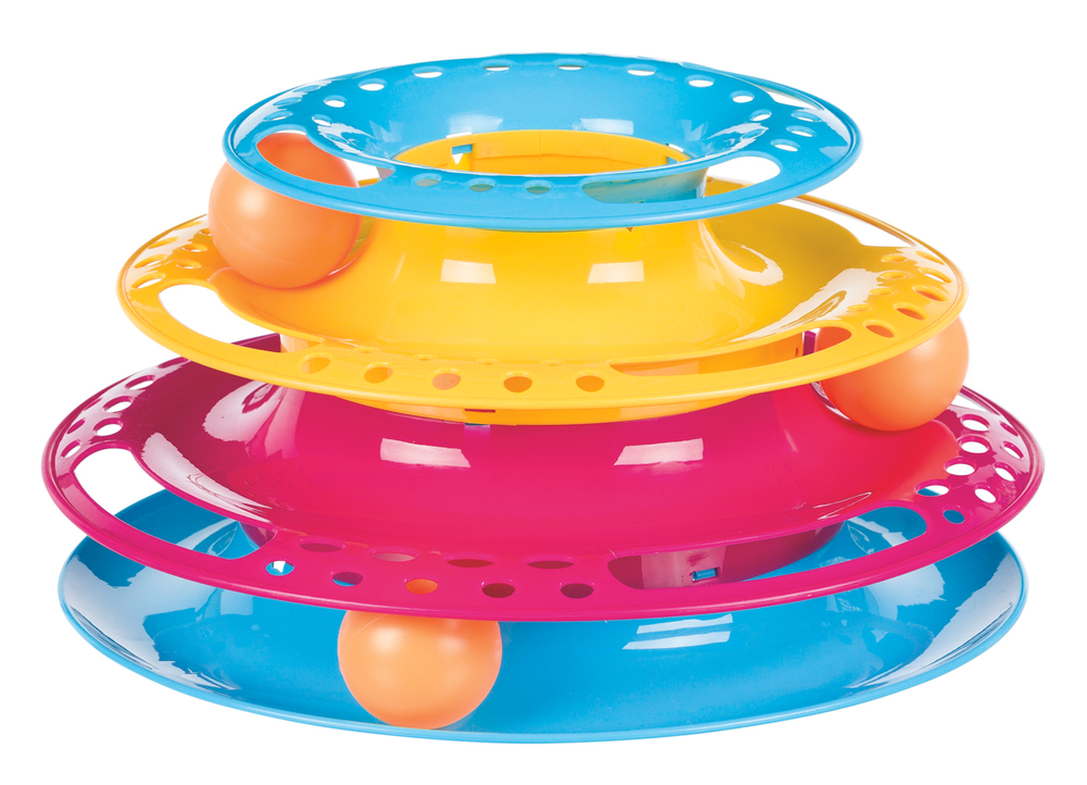 Игрушка для кошек Trixie Catch the Balls, размер 25×13x25см.