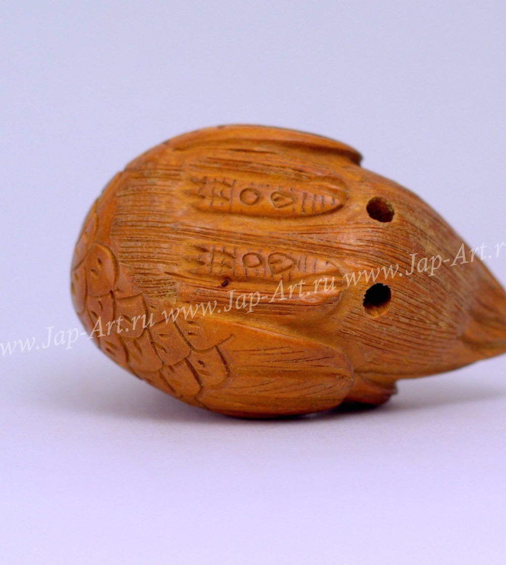 Нэцкэ Утка мандаринка