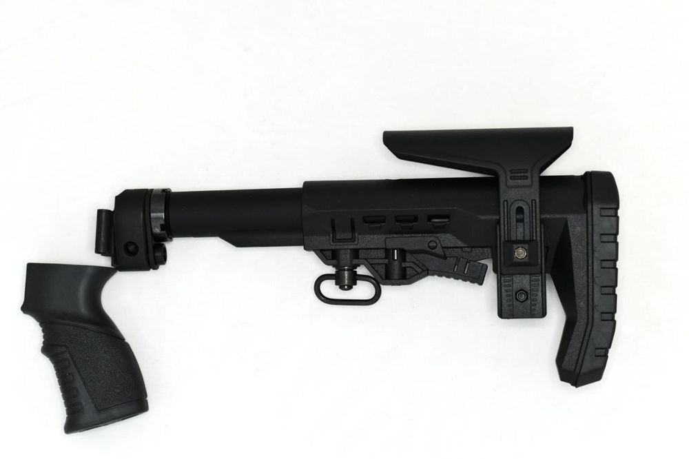 Комплект приклада на АК/Сайга с завышением, Вариант №3, K.Arma