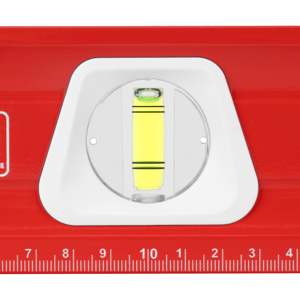 Уровень алюминиевый, магнит, фрезерованный, 3 глазка (1 зеркальный) 400 мм Matrix