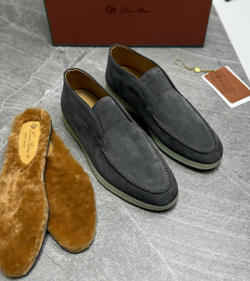 Высокие лоферы Loro Piana
