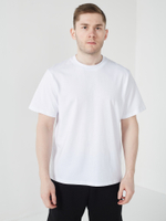 Сток футболка #114 стандарт (белый), 100% хлопок, плотность 190 г.