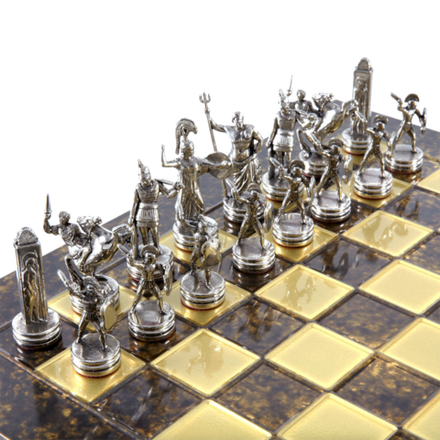 Manopoulos Шахматный набор Троянская война