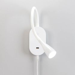 Citilux Рио CL704380N LED Светильник гибкий с USB Белый