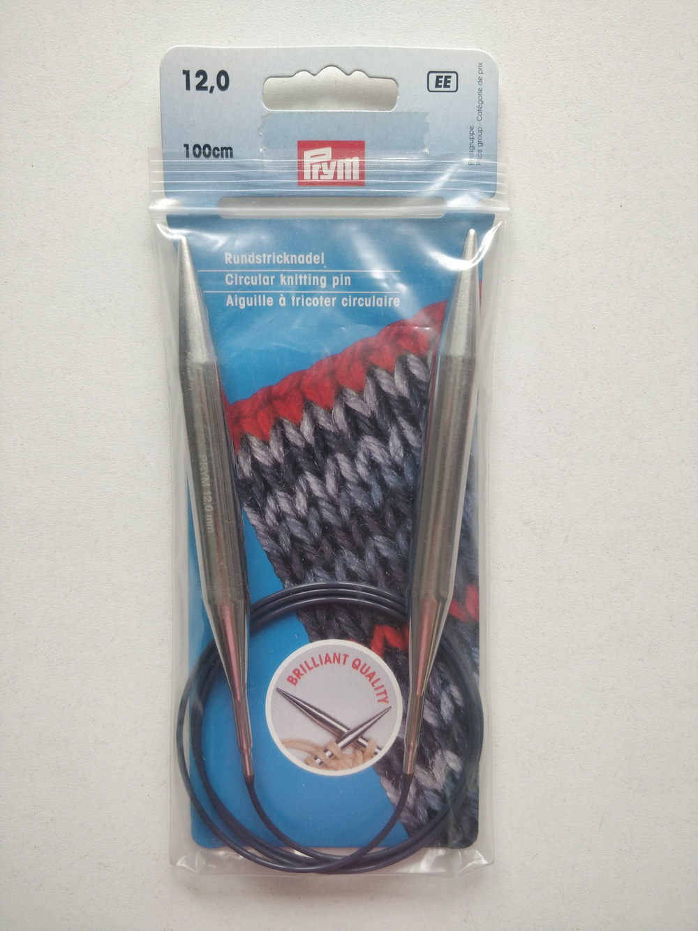 Спицы круговые латунь Prym 100см - 12мм