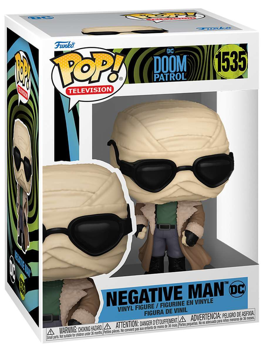 Фигурка Funko POP! TV DC Doom Patrol Negative Man (1535) 75895