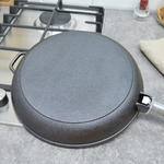 Сковорода 28см чугунная со съемной ручкой тм Гардарика