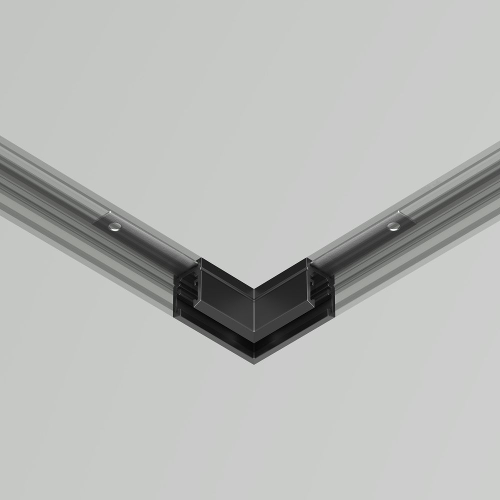 Коннектор угловой, накладной Maytoni Levity TRA184CL-11B