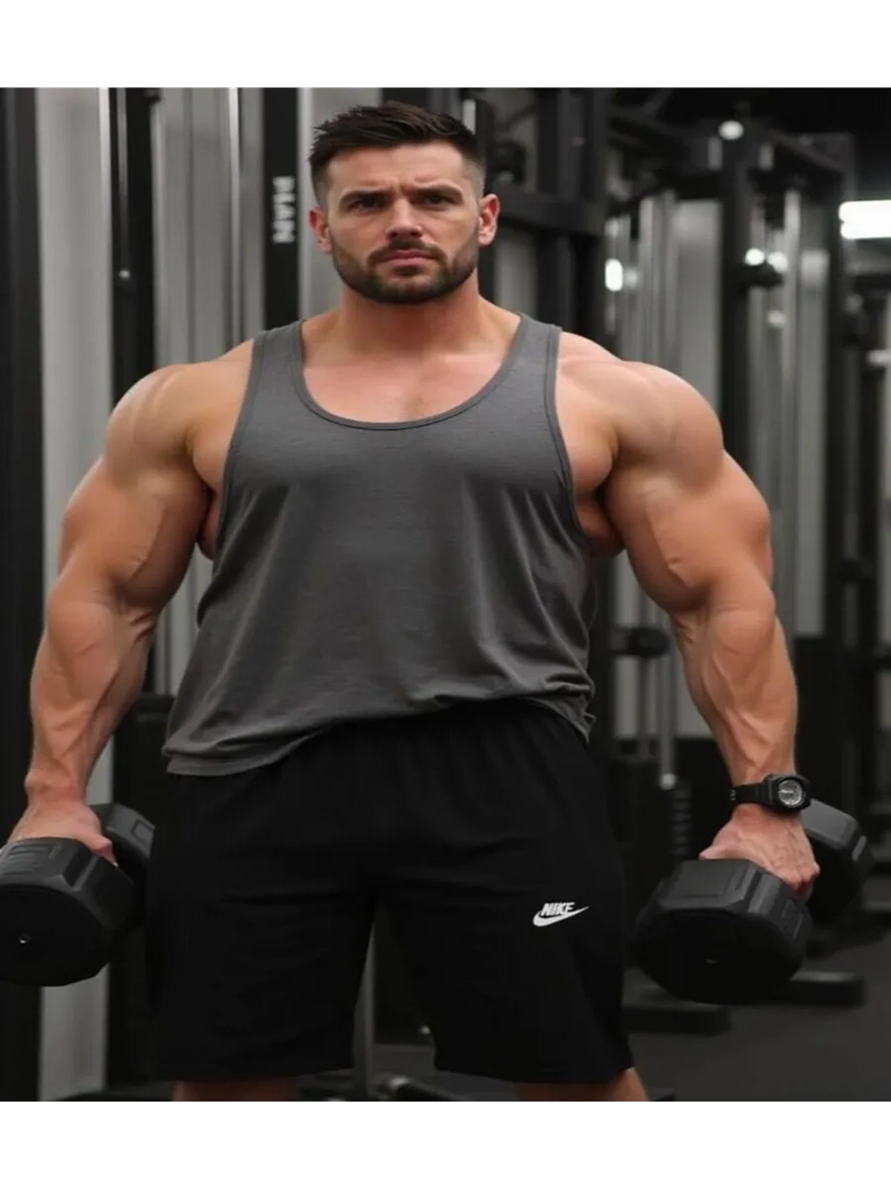 Шорты спортивные Nike удлиненные бриджи