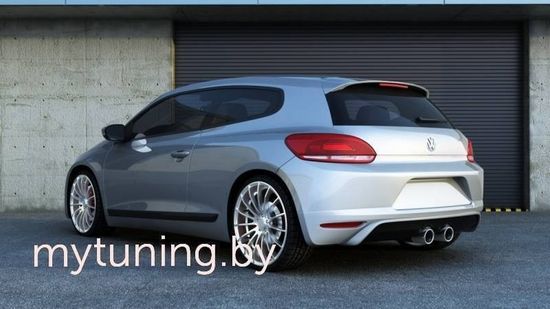 Накладка заднего бампера R-LOOK для VW Scirocco 3