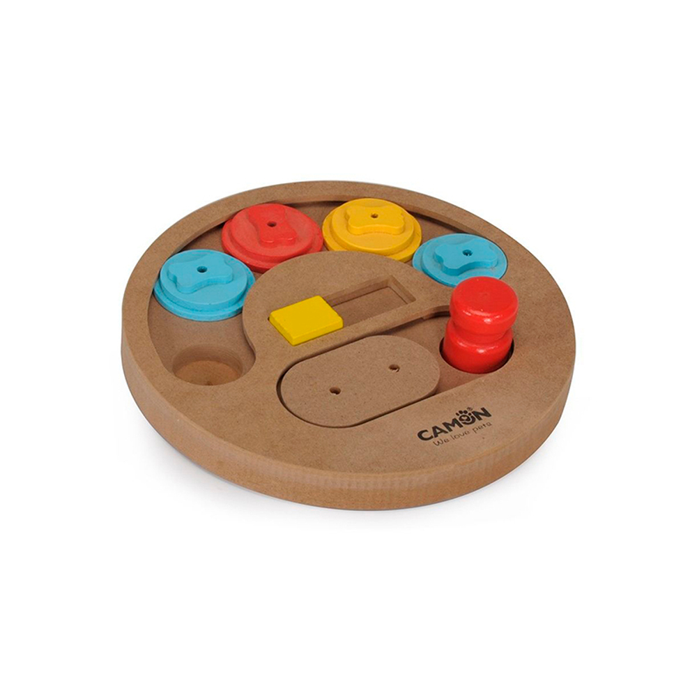 Игрушка Camon головоломка круглая "Гений" для собак, 23 см.
