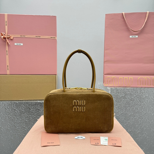 Miu Miu Leather Beau Bag 30 cm