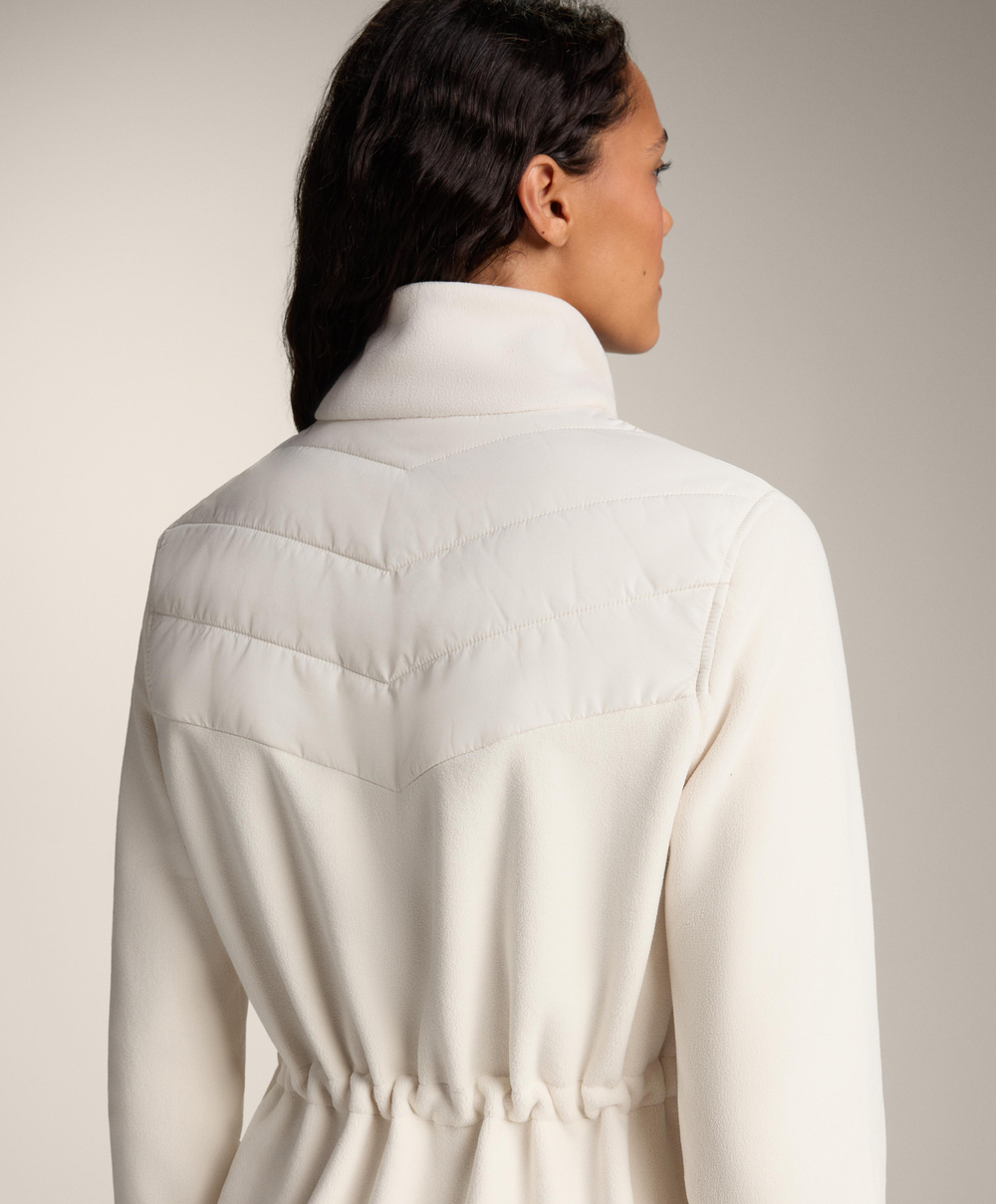 Oysho Утепленная куртка FELLEX® AEROGEL с регулируемой талией, экрю